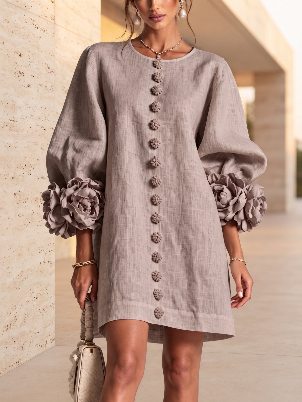 Floral - vestido fresco