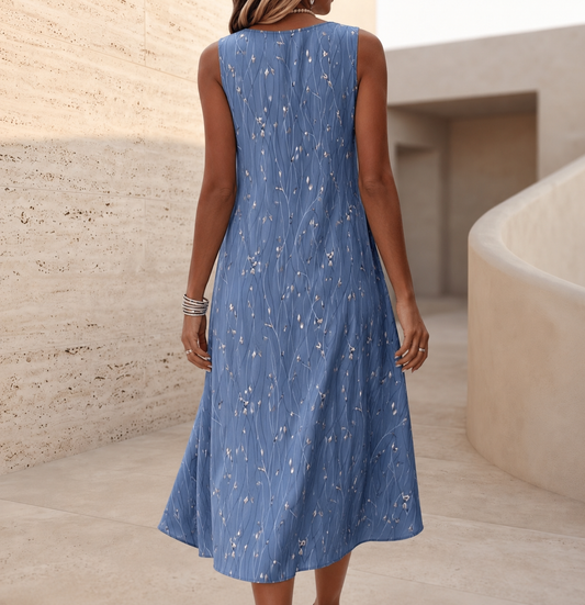 Mar - vestido transpirable sin mangas y escote en V