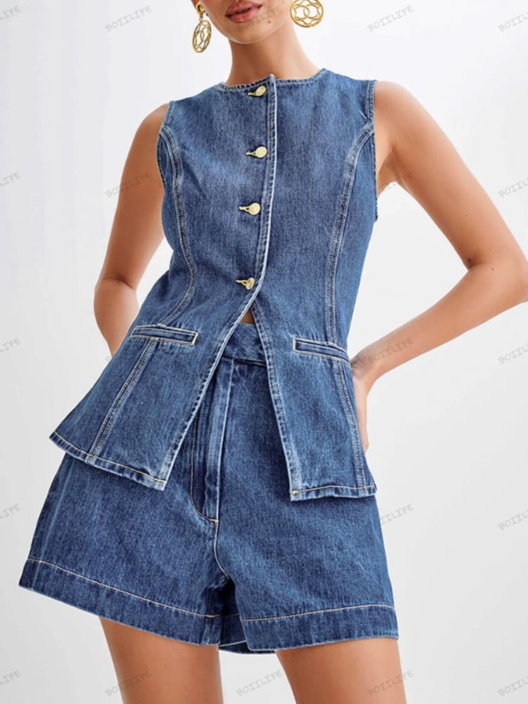 Conjunto denim