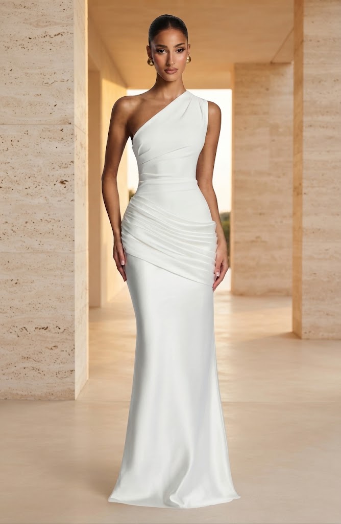 Sadona - Vestido elegante un hombro