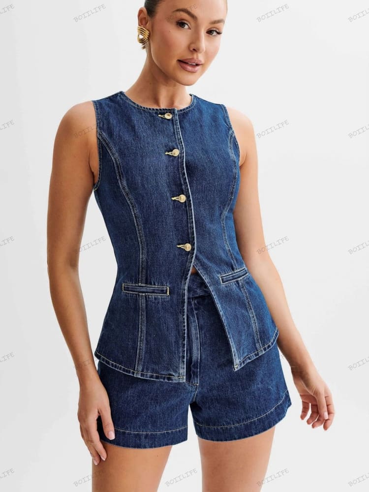 Conjunto denim