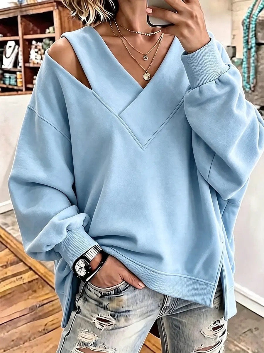 Amaya - jersey cuello en V