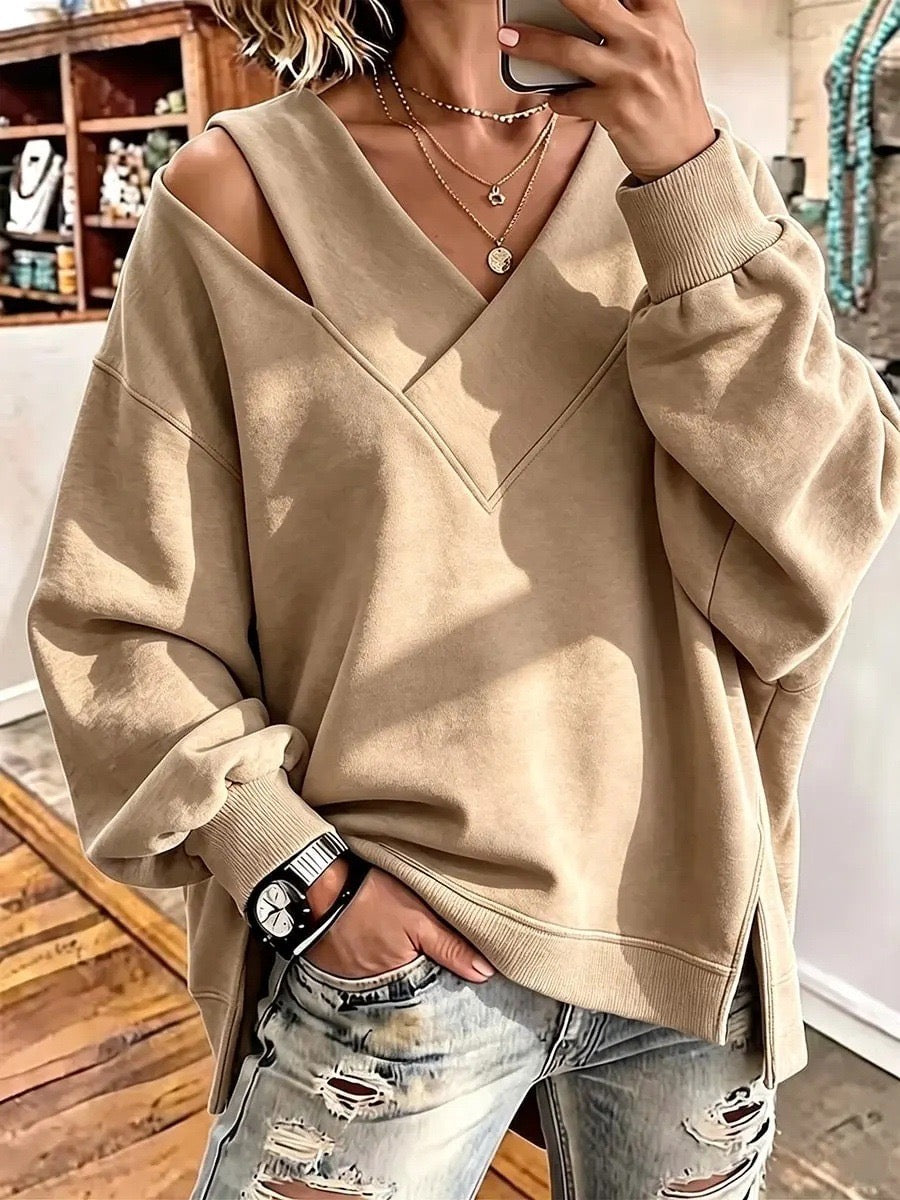 Amaya - jersey cuello en V