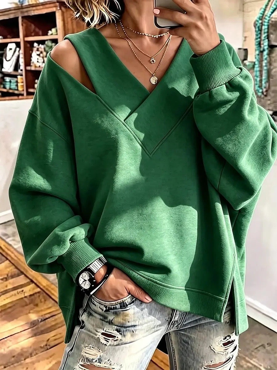 Amaya - jersey cuello en V
