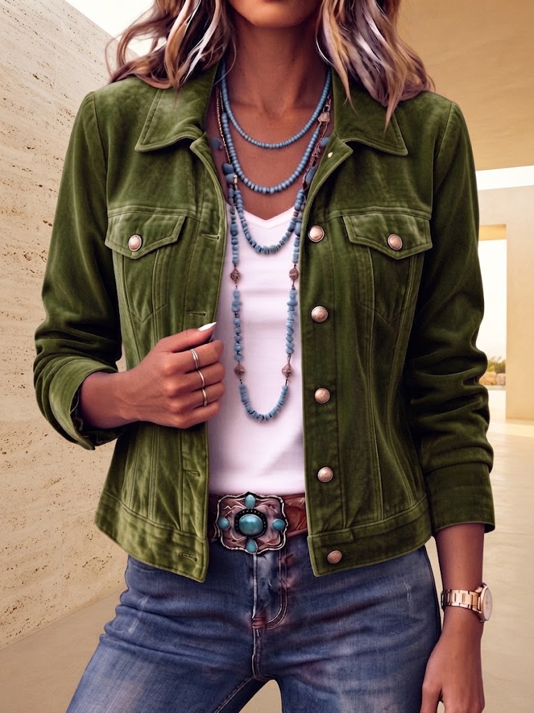 Elena - chaqueta vaquera casual