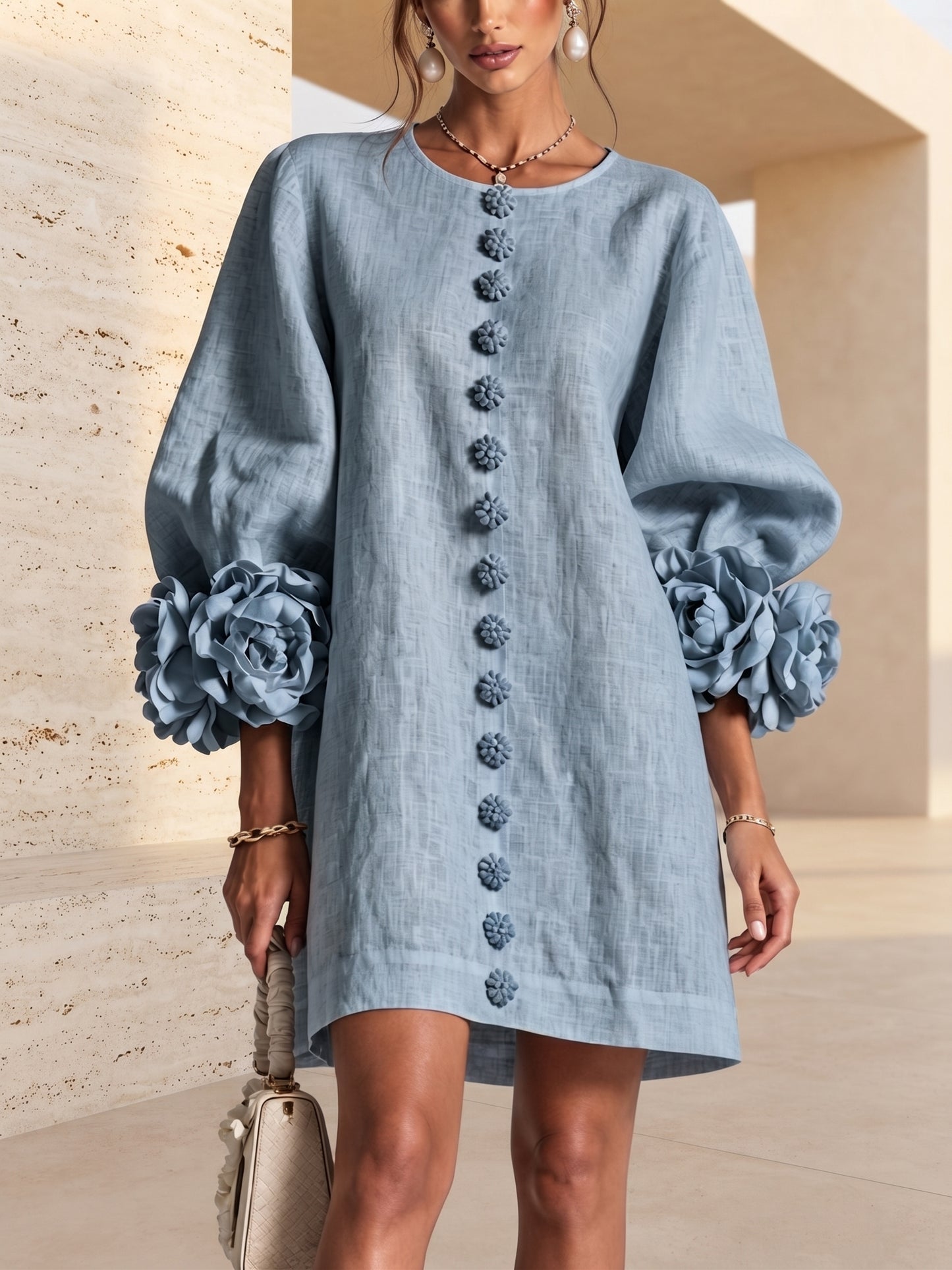 Floral - vestido fresco