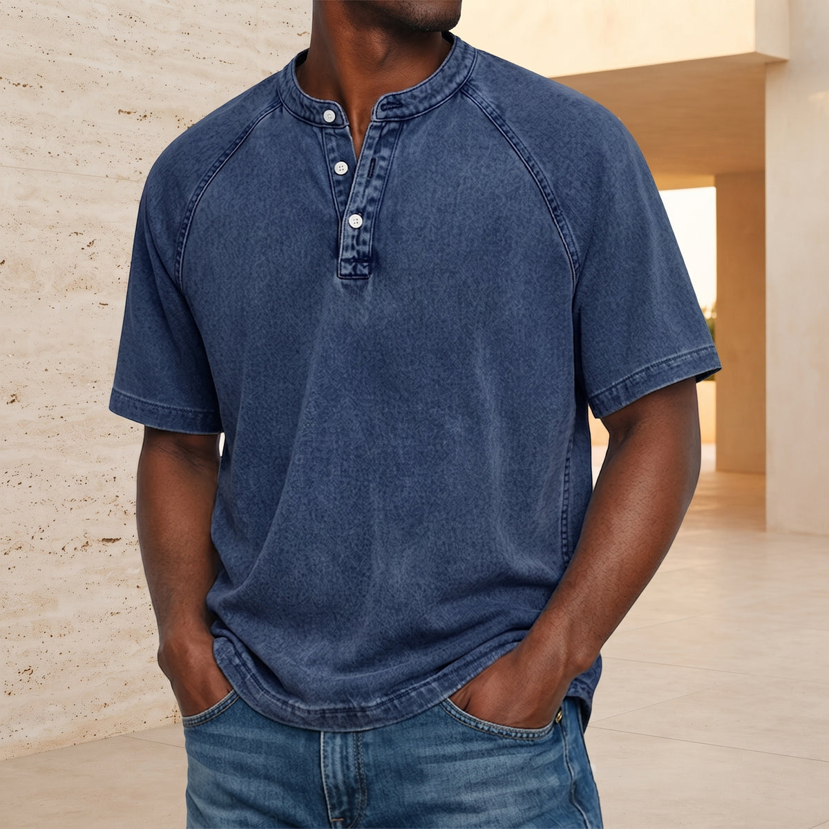 Bruno - polo casual de manga corta
