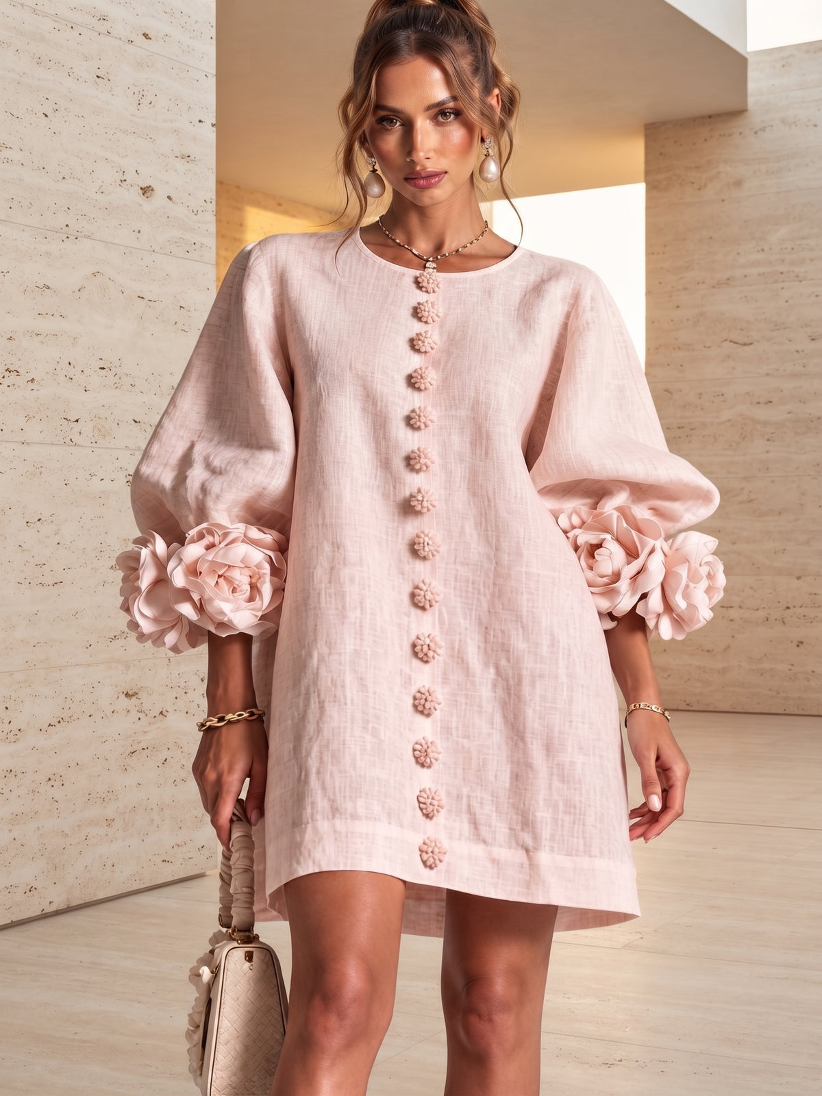 Floral - vestido fresco