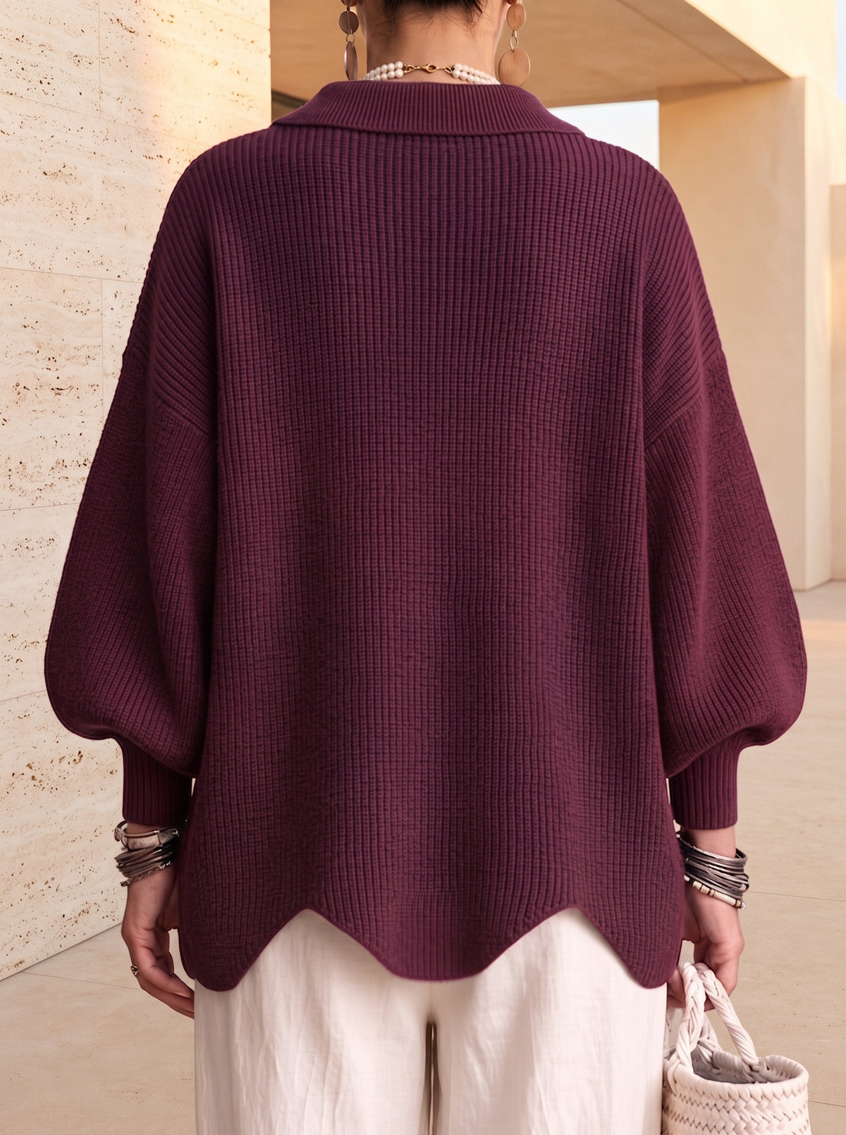 María - cardigan de punto elegante