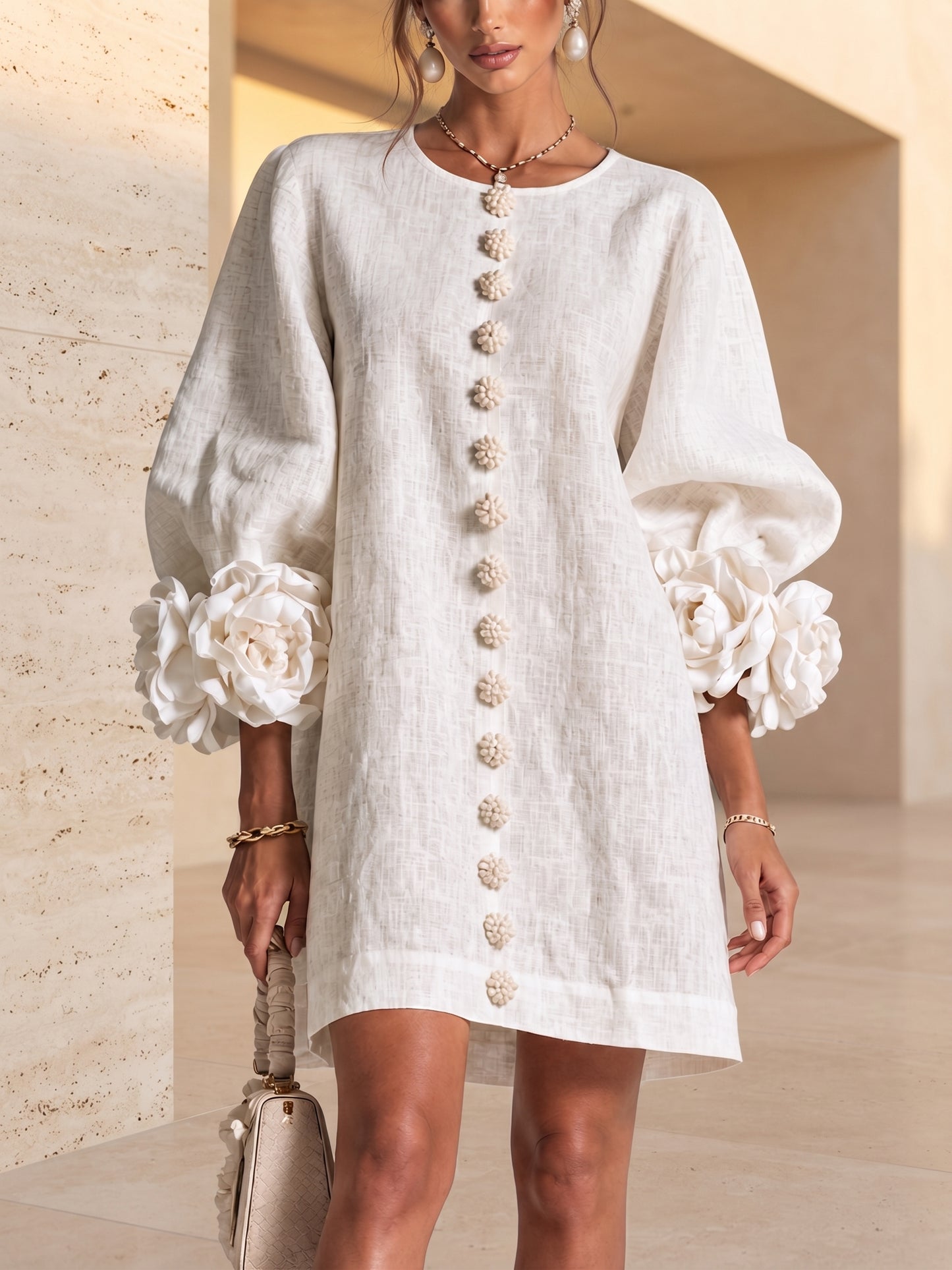 Floral - vestido fresco