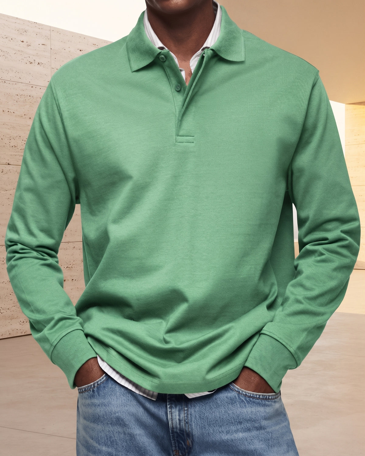 Alvin - jersey con cuello