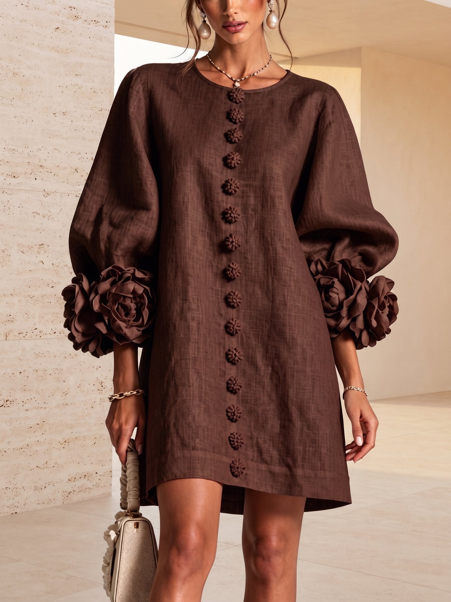 Floral - vestido fresco