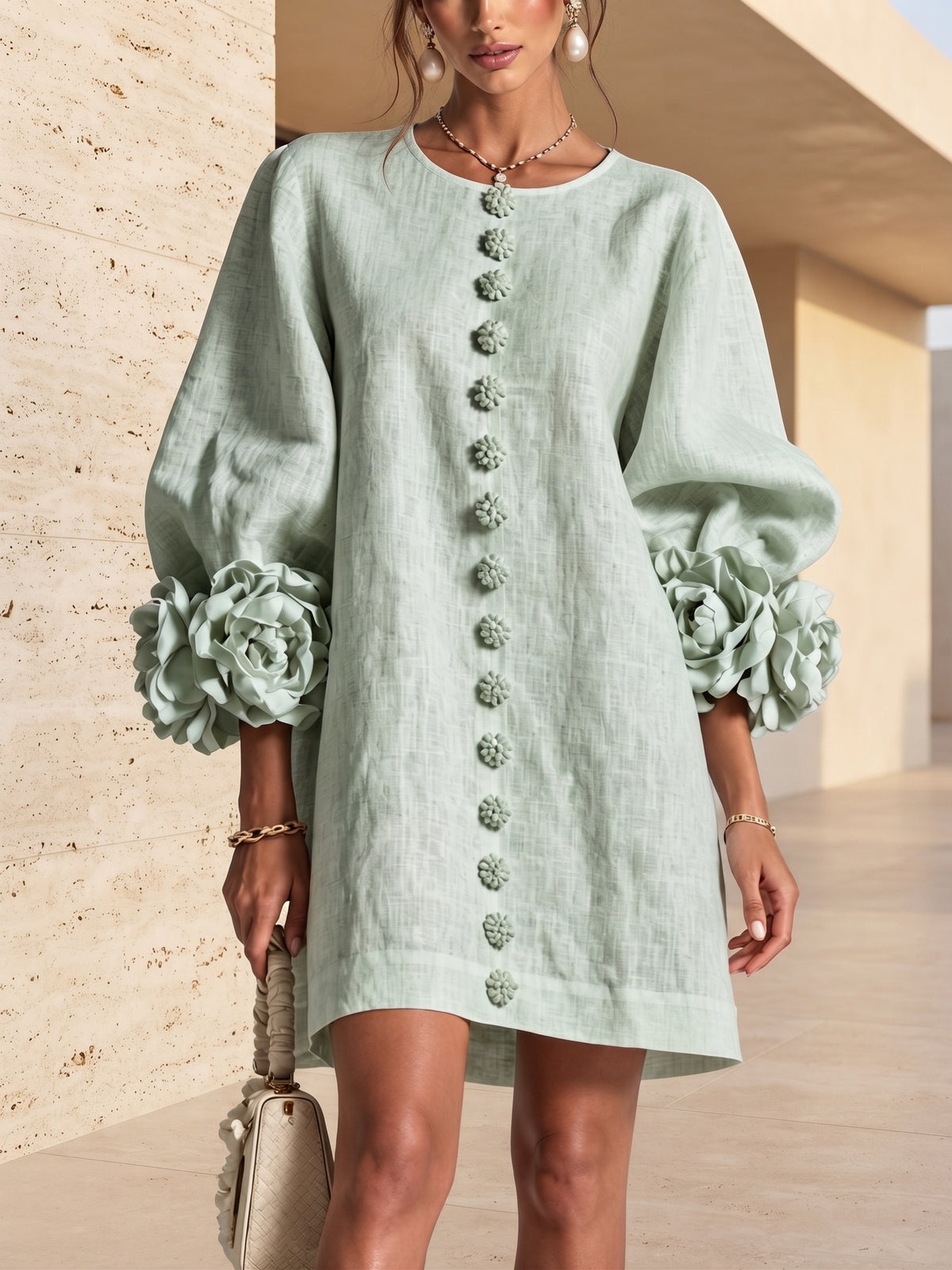 Floral - vestido fresco