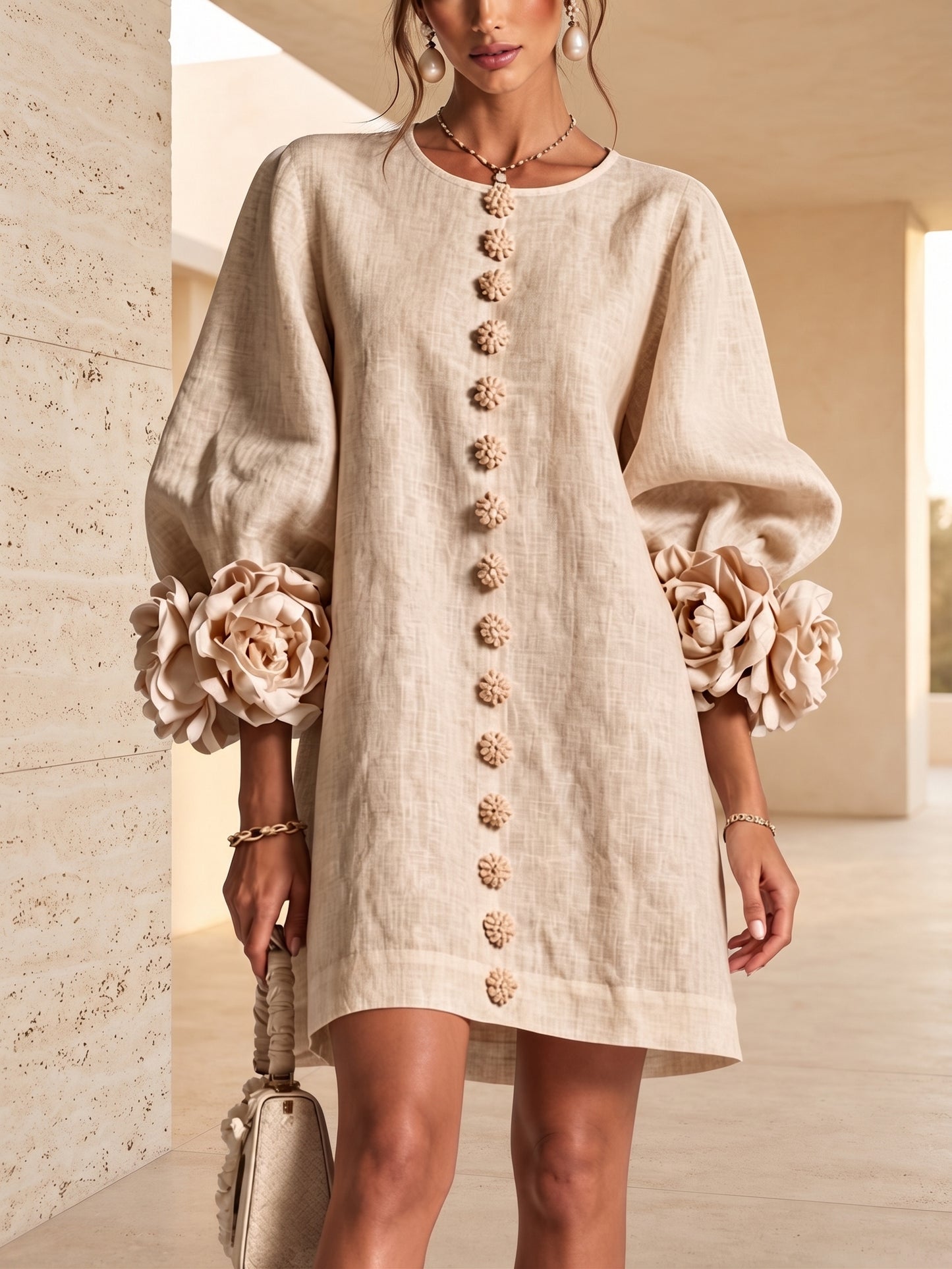 Floral - vestido fresco