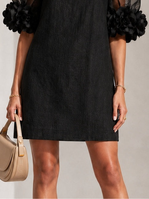 Ona - Vestido con mangas abullonadas