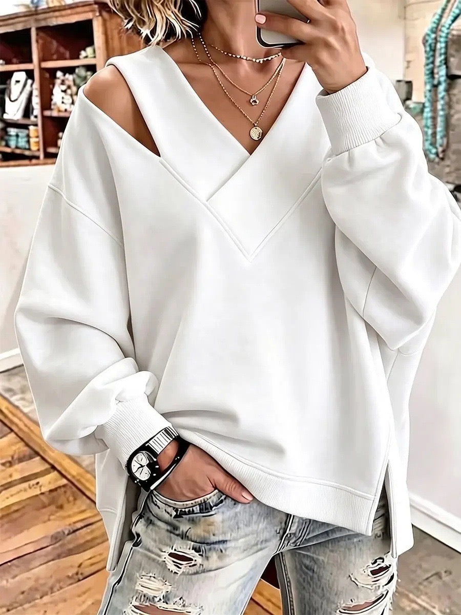 Amaya - jersey cuello en V