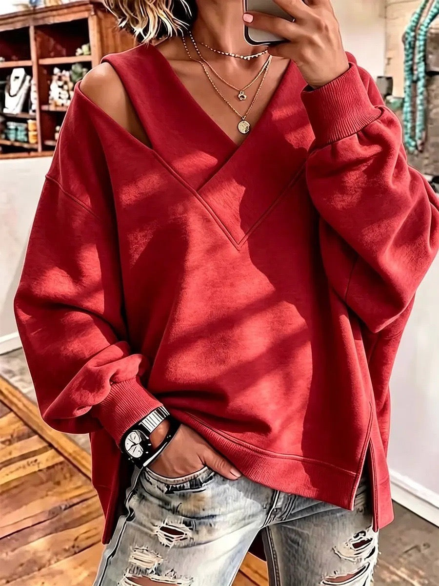 Amaya - jersey cuello en V