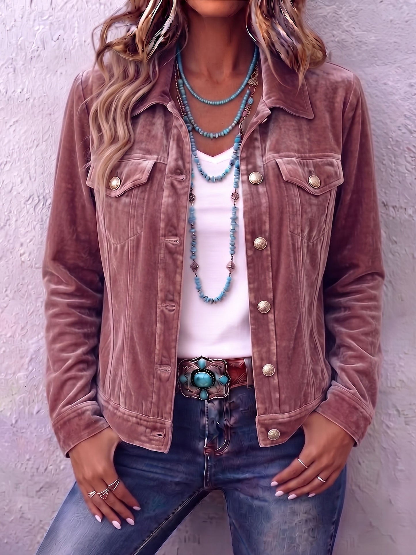 Elena - chaqueta vaquera casual
