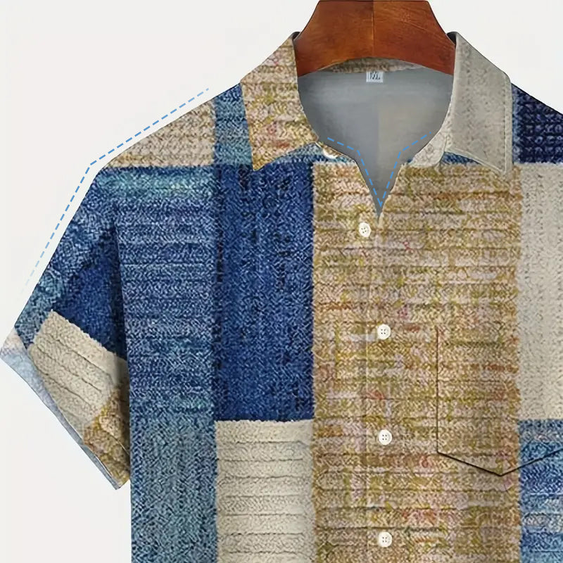 Marrakech - camisa fluida hombre